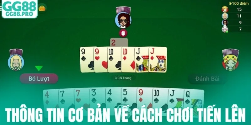 Các thông tin cơ bản về cách chơi tiến lên