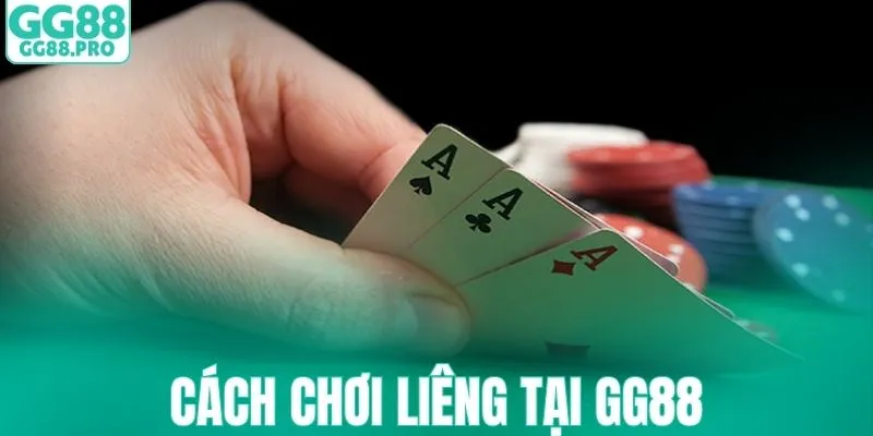Cách chơi liêng 3 cây tại GG88